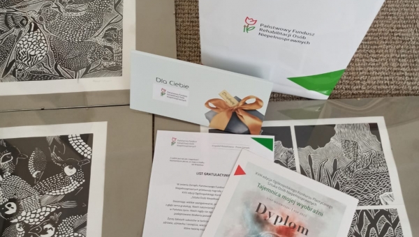 Podziękowania dla Oddziału Podlaskiego PFRON